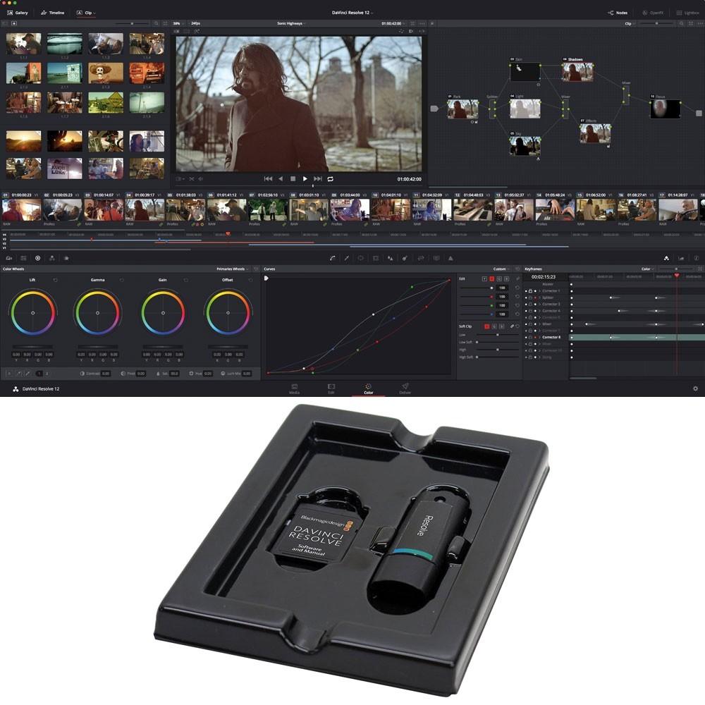 Видеомикшер, A/V микшер и блок спецэффектов Blackmagic DaVinci Resolve